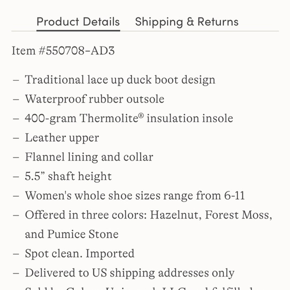 Lands' End Women's Insulated Duck Boots - Picture 3 of 7